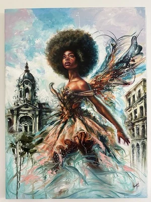 Title: La Danza Incesante Technique: Oil On Canvas, Signed by Artist Osmel Yero - Image 1 of 4