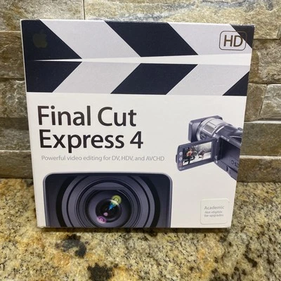 Final Cut Pro Express 4 Academic Software with Serial Number - Image 1 of 4