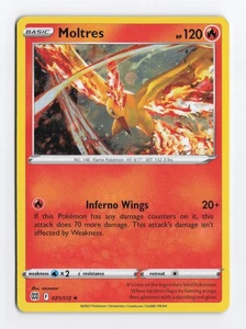 Moltres 021/172 Cosmos Holo Brilliant Stars Promo Pokemon Card TCG LP/NM - Picture 1 of 2