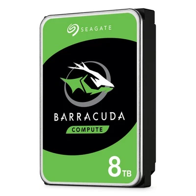 Seagate BarraCuda 8TB 3.5 Zoll SATA 6Gb/s - interne Festplatte - Bild 1 von 4