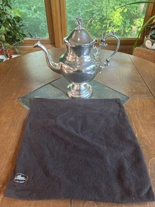 Vintage Birmingham Silver Company BSC Tea/Coffee Pot Silver on Copper - Bild 1 von 16