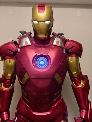 MK7 Iron Man Armor Arc Reactor LED Light Tony Stark Chest Light Remote Control - Image 1 of 4