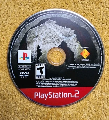 Shadow of the Colossus (Sony PlayStation 2, 2006) PS2 DISC ONLY Tested  - Image 1 of 3