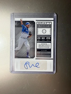 Simeon Woods-Richardson 2018 Panini Elite Extra Edition Auto #47 Minnesota Twins - Image 1 of 2