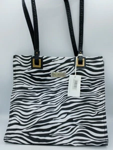 PIA ROSSINI Zebra Print Bag. Bag Shelf - Picture 1 of 19