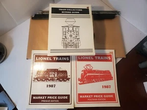 Guías de precios de mercado Lionel vintage ediciones previas y posteriores a la guerra 1987 y guía del comprador - Imagen 1 de 12