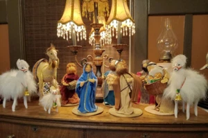 Set Natività Annalee - 10 Pezzi (Bambole) - Foto 1 di 20