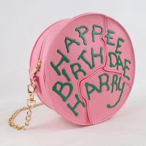 Harry Potter FLAPPER Geburtstag Kuchen Schultertasche Beutel süß Japan rosa Kette Kostenloser Versand - Bild 1 von 8