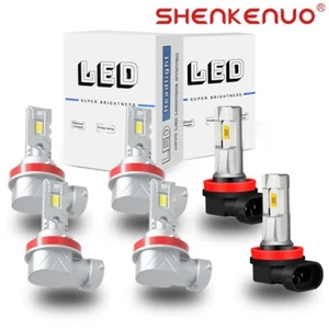 Für Toyota Tacoma 2016-2018 LED Scheinwerfer & Nebelscheinwerfer Birnen HB4 H11 Fern-/Abblendlicht - Bild 1 von 17