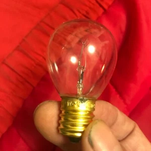 LAVA LAMP BULB SMALL BRASS BASE 25 Watt 25w 120V A17 Base SMALL BASE - Picture 1 of 7