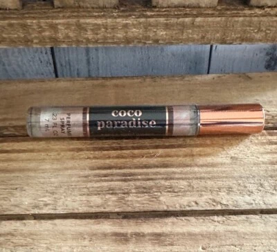 Perfume B&BW Bath & Body Works Coco Paradise 0,23 OZ spray de viaje/tamaño monedero Foto 1 de 3