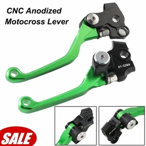 CNC Pivot Motocross Brake Clutch Levers Pair For KAWASAKI KX250 KX450 KX450X/SR - Picture 1 of 6
