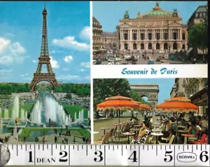 SOUVENIR DI PARIGI: Cartolina luglio 1966 (#2384) - Foto 1 di 2