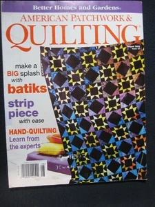 American Patchwork & Quilting August 2002 [Single Issue Magazine] - Picture 1 of 3