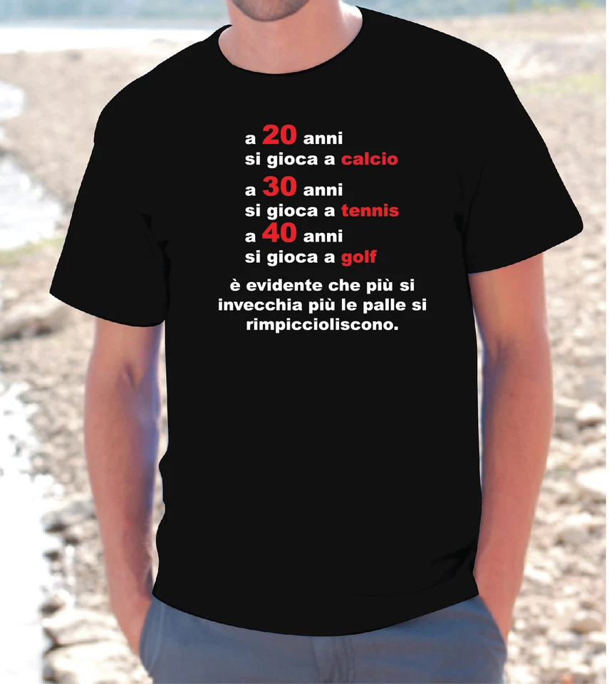 T-SHIRT MAGLIETTA S - M - L - XL " COMPLEANNO 40 ANNI " Uomo regalo festa party - Immagine 1 di 2
