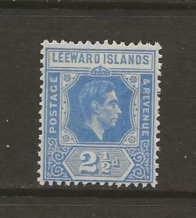1938 MNH LEEWARD ISLANDS 2-1/2d STAMP - SG 105 - SC0TT 108  - E29 Cover