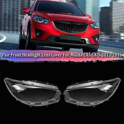 适用于马自达 CX5 CX-5 车头灯保护套 前照灯 镜头 外壳 灯罩 2013 2014 2015 — 第 1/4 张图片