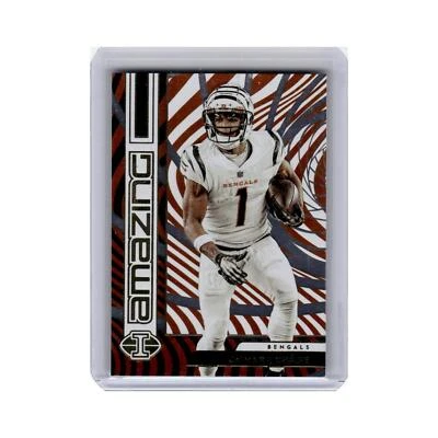 Ja'Marr Chase 2023 Panini Illusions #7 Cincinnati Bengals Football Card NM - Image 1 of 3