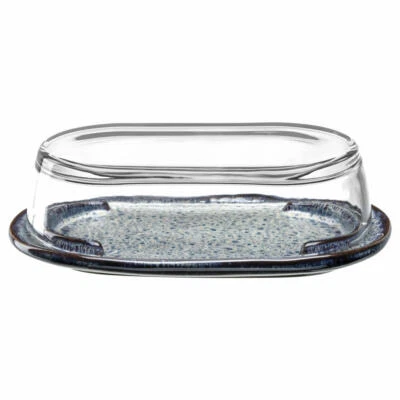 Leonardo Butterdose Matera, Butterschale, Materialmix, Anthrazit, 022987 - Bild 1 von 4