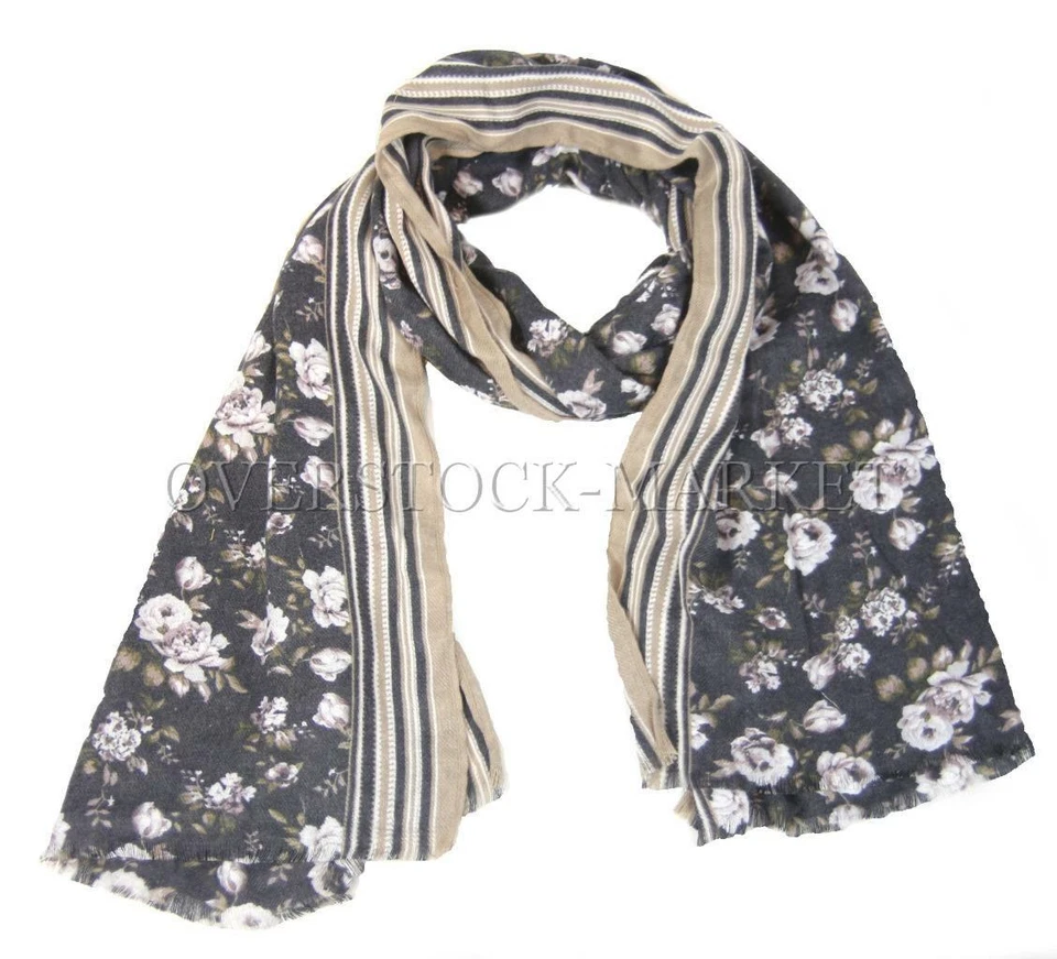 НОВЫЙ! ЖЕНСКАЯ КОЛЛЕКЦИЯ ВОСЕМНАДЦАТЬ МУЛЬТИ ИЗНОС ШАРФ! УЛЬТРАМЯГКИЙ! ОДИН РАЗМЕР! РАЗНООБРАЗИЕ - Изображение 1 из 1