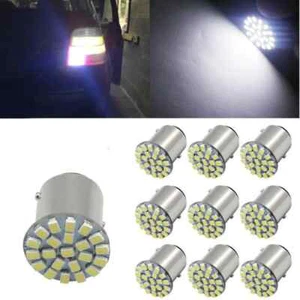 10PCS 1156 BA15S 1157BAY15D LED Bulbs 22SMD Canbus Car Lamp Brake Tail Parking - Picture 1 of 5