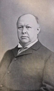 1897 Vintage Magazine Illustration Thomas Brackett Reed Speaker of the House - Picture 1 of 2