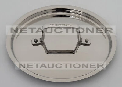 New Cuisinart Lid for MultiClad Pro 3-Ply Stainless Steel 3 Qt Saucepan - Image 1 of 4