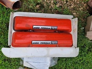 1960-1967 Chevrolet Script Valve Covers 283 327 350 V8 Impala Chevelle Camaro OE - Picture 1 of 1