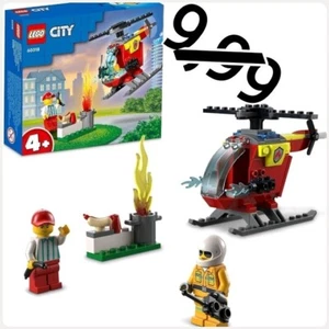 LEGO 60318 City Fire Elicottero Antincendio, con 2 Minifigure e Base Starter . - Foto 1 di 6