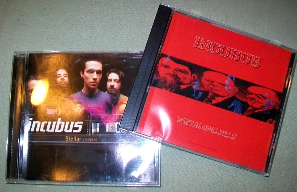 Incubus       *PROMO CD LOT*        Stellar  --  Megalomaniac - Image 1 of 1