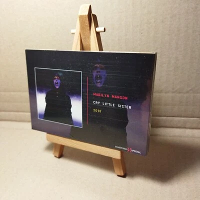 Marilyn Manson - Cry Little Sister (Single) (wood box, Shape CD) Foto 1 de 3