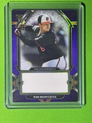 2024 Topps Triple Threads Ryan Mountcastle Single Jumbo Relic Card 15/36 Orioles - Image 1 of 2