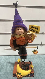 2002 Avon Gift Collection HALLOWEEN Standee Figurine Witch - Picture 1 of 3