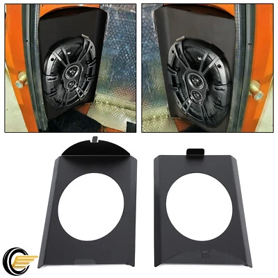 Behind Seat Speaker Brackets for 73-87 Chevy C10 Square body 6×9 Speakers NEW - Image 1 of 4