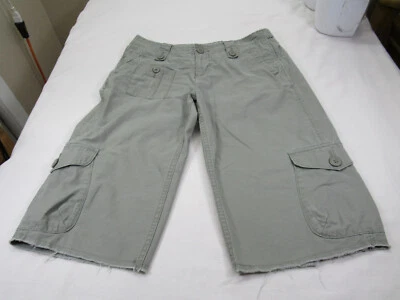 Bermudas de carga Natural Reflections para mujer verde oliva 6 [32W 40 caderas 15,5L] Foto 1 de 4