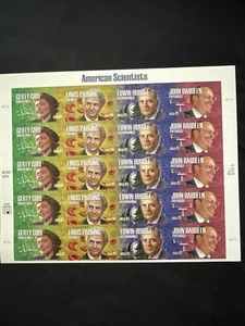 SFSTAMPS US Scott 4224-4227 American Scientists Sheet of 20 Stamps 41c MNH 2008 - Picture 1 of 2