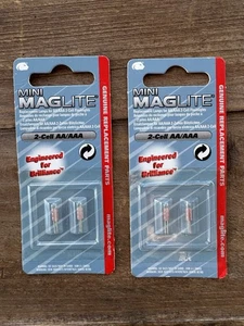 De Colección Mag Lite Bombillas de Repuesto Lámparas LM2A001E Mini Maglite 2 Celdas AA/AAA Paquete de 2 - Imagen 1 de 4