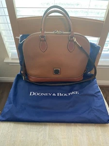 Dooney and Bourke 1975 "Zip Zip" Pebble Leather Handtasche - Bild 1 von 13
