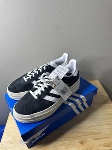 Adidas Gazelle Bold W Core schwarz weiß (Damen) HQ6912 Damengröße 8 - Bild 1 von 6