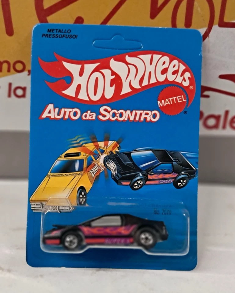 HOTWHEELS 1/64 AUTO DA SCONTRO    MATTEL 1984 ITEM 7070  MADE IN HONG KONG - Immagine 1 di 2