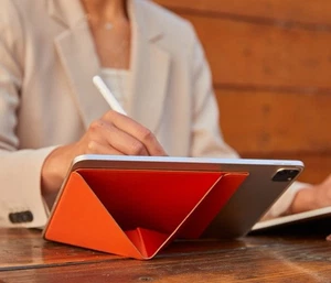 MOFT Snap Magnetic Universal Stand for Tablets 9.7”+ Sunset Orange iPad Air Pro - Picture 1 of 17
