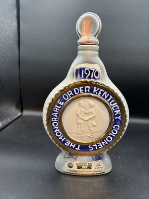 1970 Vintage Jim Beam the Honorable Order Kentucky Colonels Liquor Decanter JB1 - Image 1 of 3