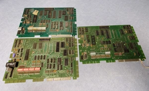 THREE Gottlieb System 80 Pinball Machine Logic PCB Boards-Parts Or REPAIR Lot #1 - Picture 1 of 5