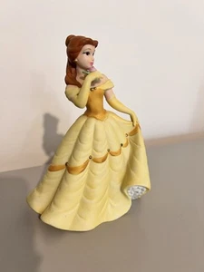 Disney Belle Retired Porcelain Figurine Vintage Beauty & The Beast - Picture 1 of 3