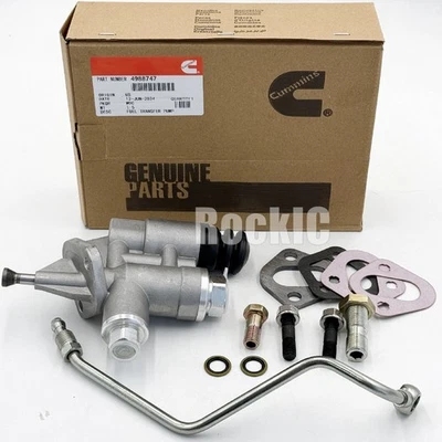 NEW Fuel Lift Pump For Dodge Ram 5.9L 12V Diesel 94-98 Cummins 4988747 3936316 - Image 1 of 4