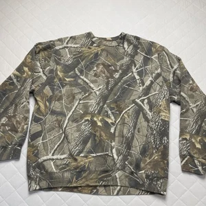 Vintage Liberty Sweatshirt Herren XL Camouflage Crewneck Realtree Hardwoods - Bild 1 von 8