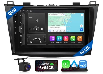 Eonon M3BLX6S Android 13 8-Core for Mazda 3 2010-2013 9" Car Stereo GPS CarPlay - Image 1 of 4