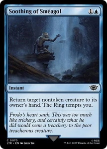 Soothing of Smeagol 0070 MTG LTR Common NP - Picture 1 of 1