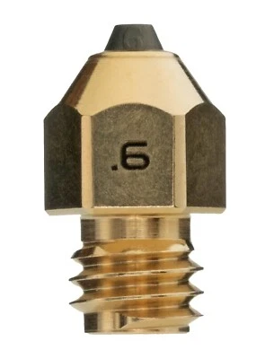 Diamondback MK8 3D Printer Nozzle – Solid Diamond Tip for All Filament Types - Image 1 of 4