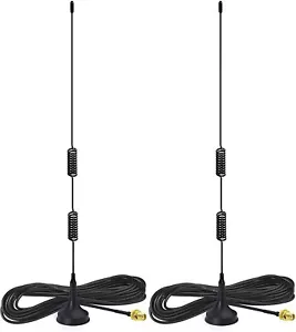 2, Bingfu Dual Band VHF UHF 136-174 MHz 400-470 MHz Amateurfunk Antenne magnetische Basis - Bild 1 von 12
